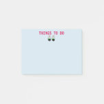 Things To Do Post-it Notes