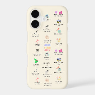 Things To Remember Inspirational Positive Gift iPhone 17 Case