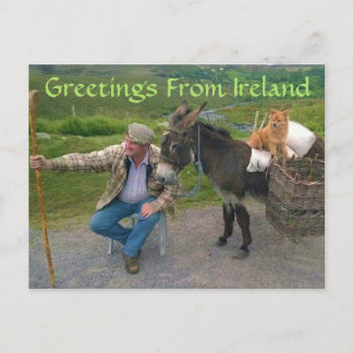 Things you'll see in Ireland Postcard