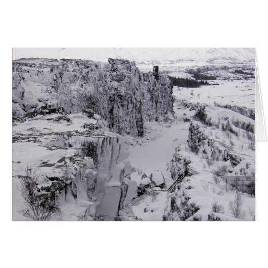 Thingvellir National Park Cards (Front Horizontal)