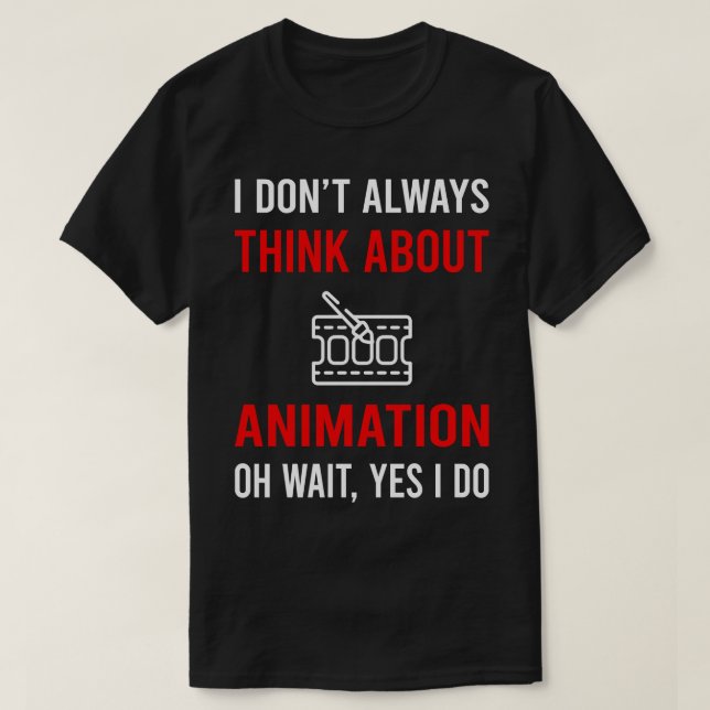 Think About Animation T-Shirt (Design Front)