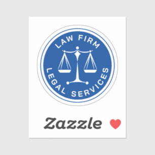 Think About Justice - Law Classic Sticker