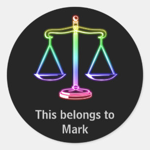 Think About Justice - Law sticker