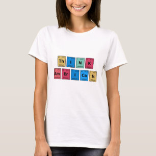 Think American Periodic Table T-Shirt