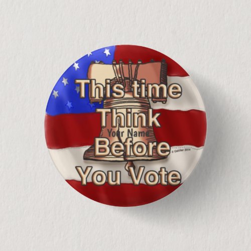 Think and Vote  Button