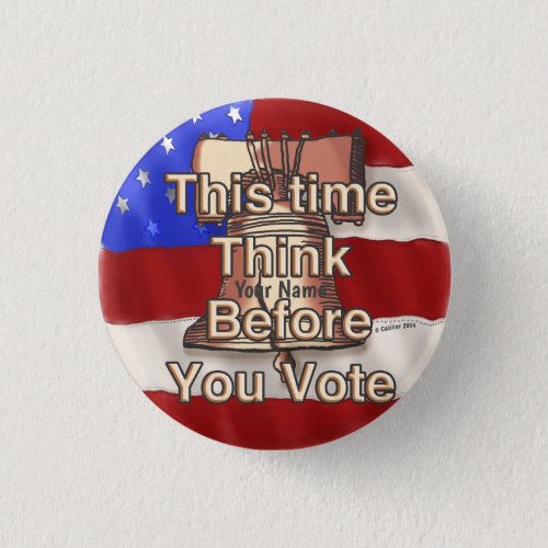 Think and Vote custom name Button