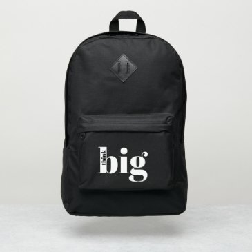 Think Big! Fun Quote - Modern Bold Typography