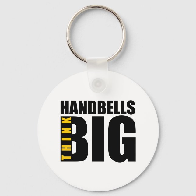 THINK BIG HANDBELLS MUSIC DESIGNS KEYCHAIN (Front)