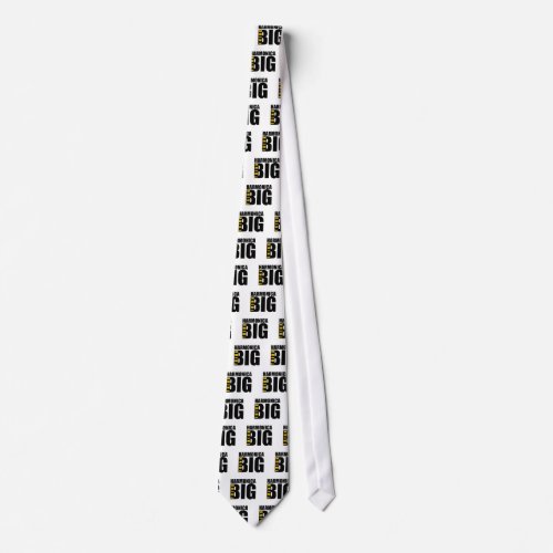 THINK BIG HARMONICA MUSIC DESIGNS NECK TIE