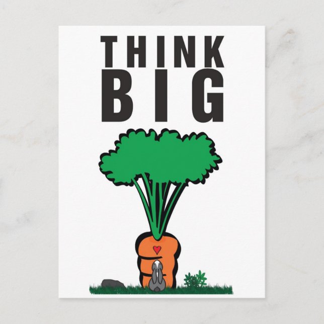 THINK BIG POSTCARD (Front)