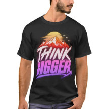 Think Bigger – Motivational Growth Mindset Design