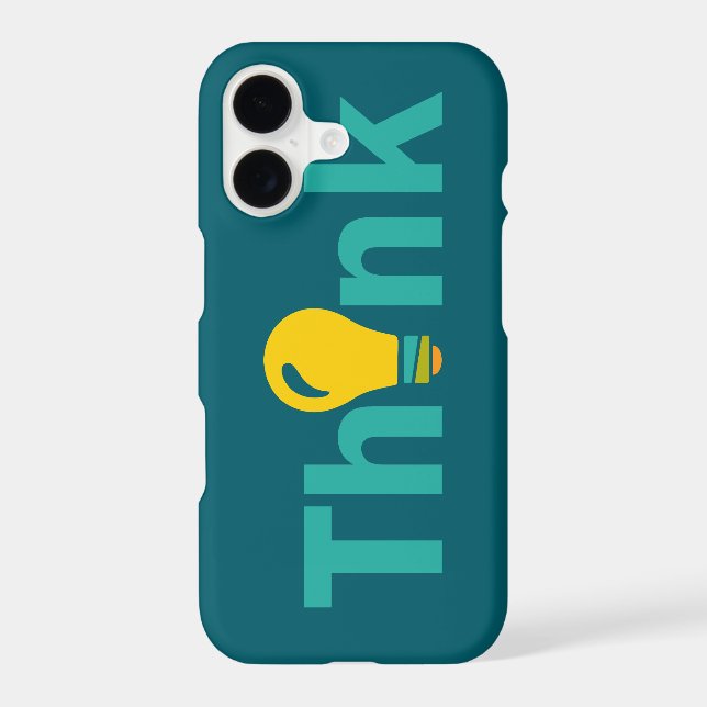 Think Case-Mate iPhone Case (Back)