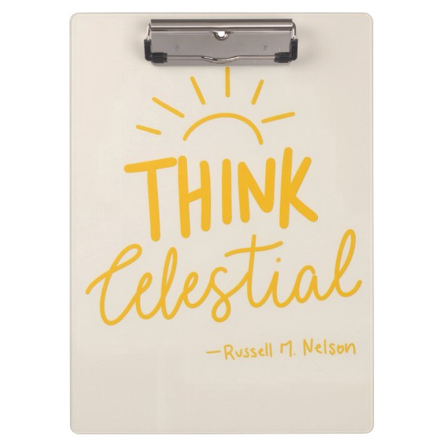 Think Celestial Clipboard (Front)