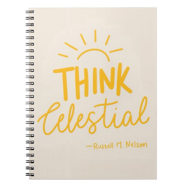 Think Celestial Notebook (Front)
