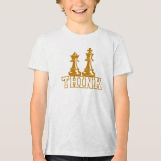 Think Chess, Chess Game  Tri-Blend Shirt