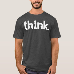 Think Chess Matching Gambit Chess Player And T-Shirt