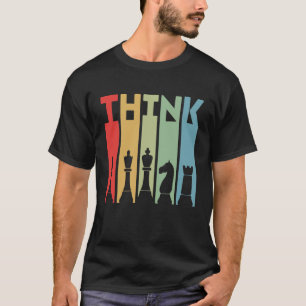 Think Chess Shirt   Perfect Gift for Chess Lovers