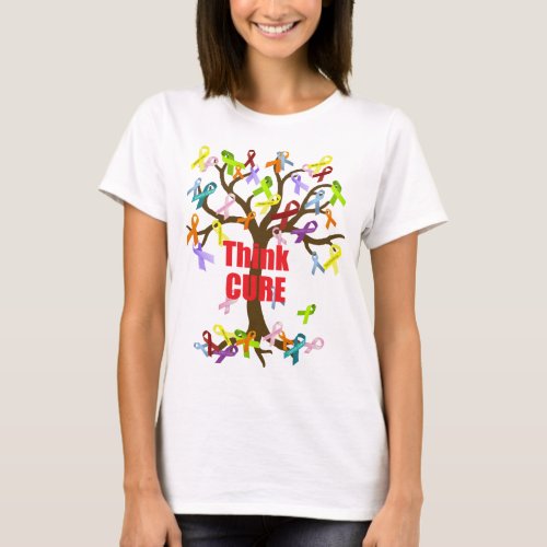 Think CURE 2png T_Shirt