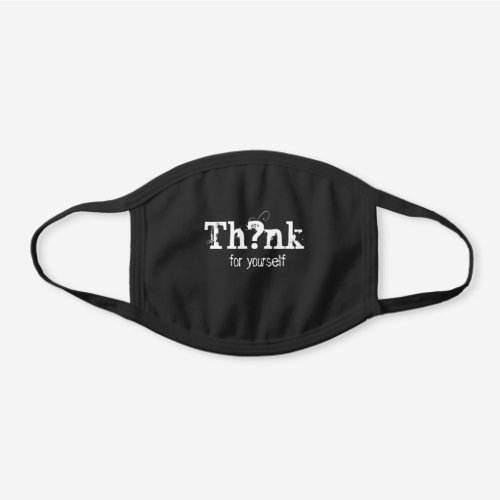 Think Decorative Cotton Face Mask