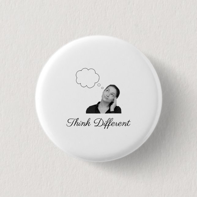 Think Different Slogan Button (Front)