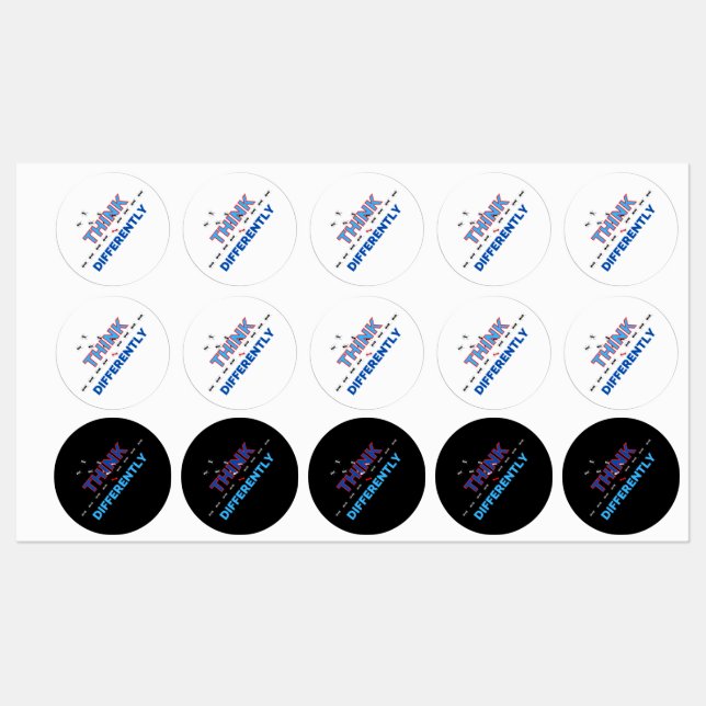 Think differently 6.w labels (Sheet)