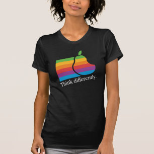 Think Differently - Retro Apple Parody Shirt