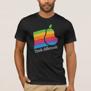 Think Differently - Retro Apple Parody T-Shirt