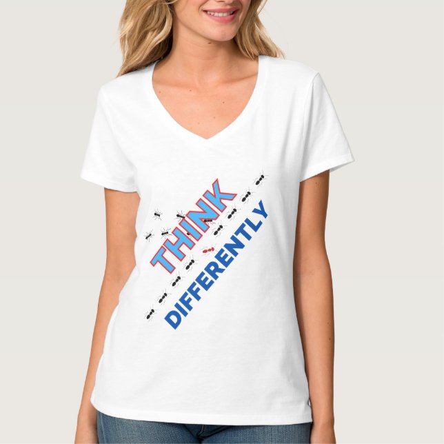 Think Differently T-Shirt (Front)