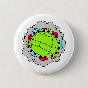 Think Electric Cars Button