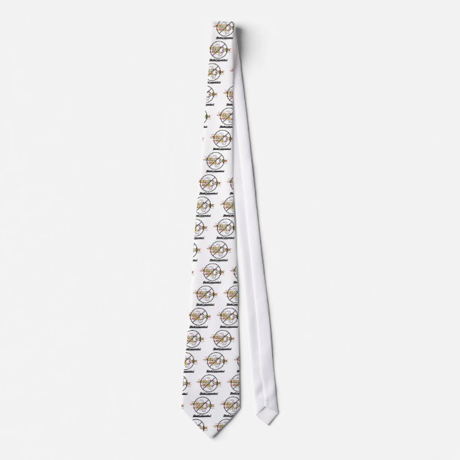 Think Epigenetics! (Cross Out DNA Replication) Neck Tie (Front)