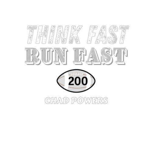 Think fast run fast chad powers with family Shirt