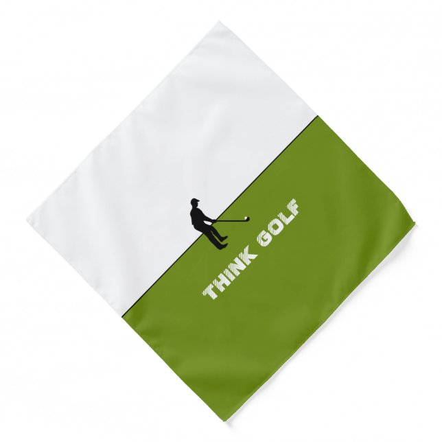 Think Golf, Pro Golf Bandana (Front)
