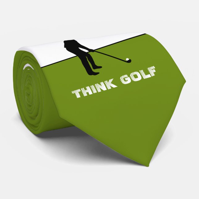 Think Golf, Pro Golf  Neck Tie (Rolled)