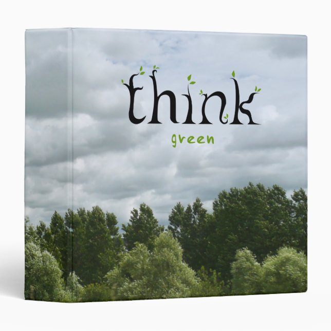 Think Green binder (Front/Spine)