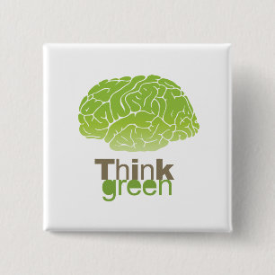 THINK GREEN BUTTON