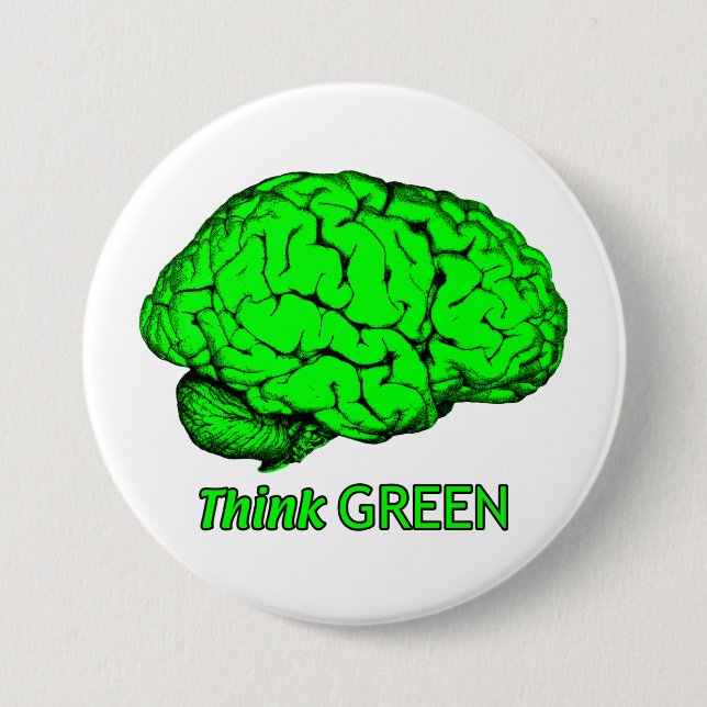 Think GREEN Button (Front)