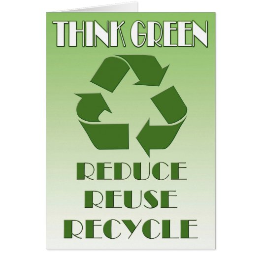 Think green cards (Front)
