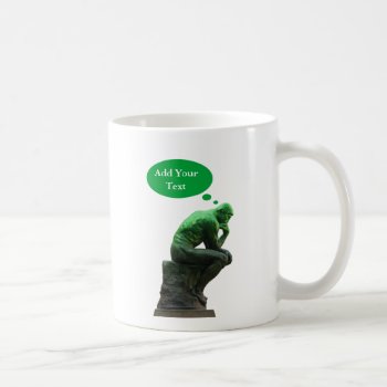 Think Green Coffee Mug by Ars_Brevis at Zazzle
