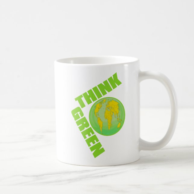 Think_Green Coffee Mug (Right)