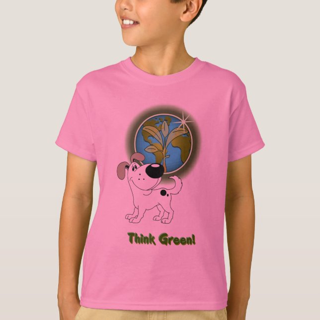 Think Green! (Cutie) T-Shirt (Front)
