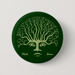Think Green II Button