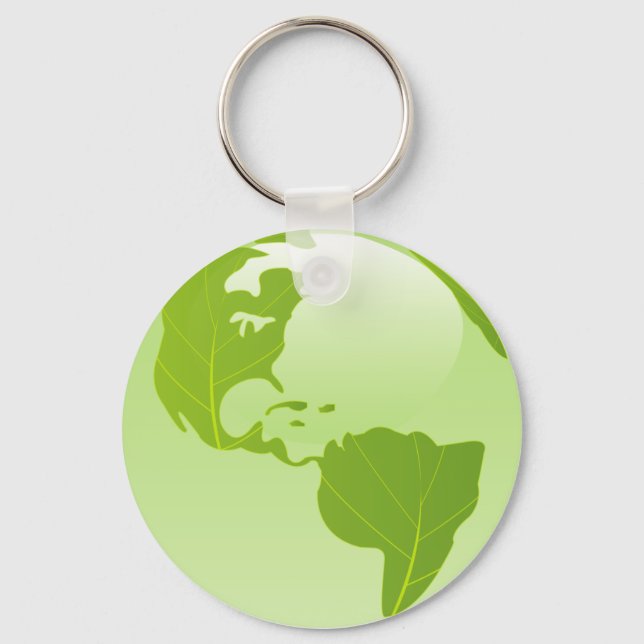 think green keychain (Front)
