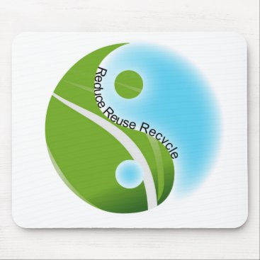 Think Green Mouse Pad