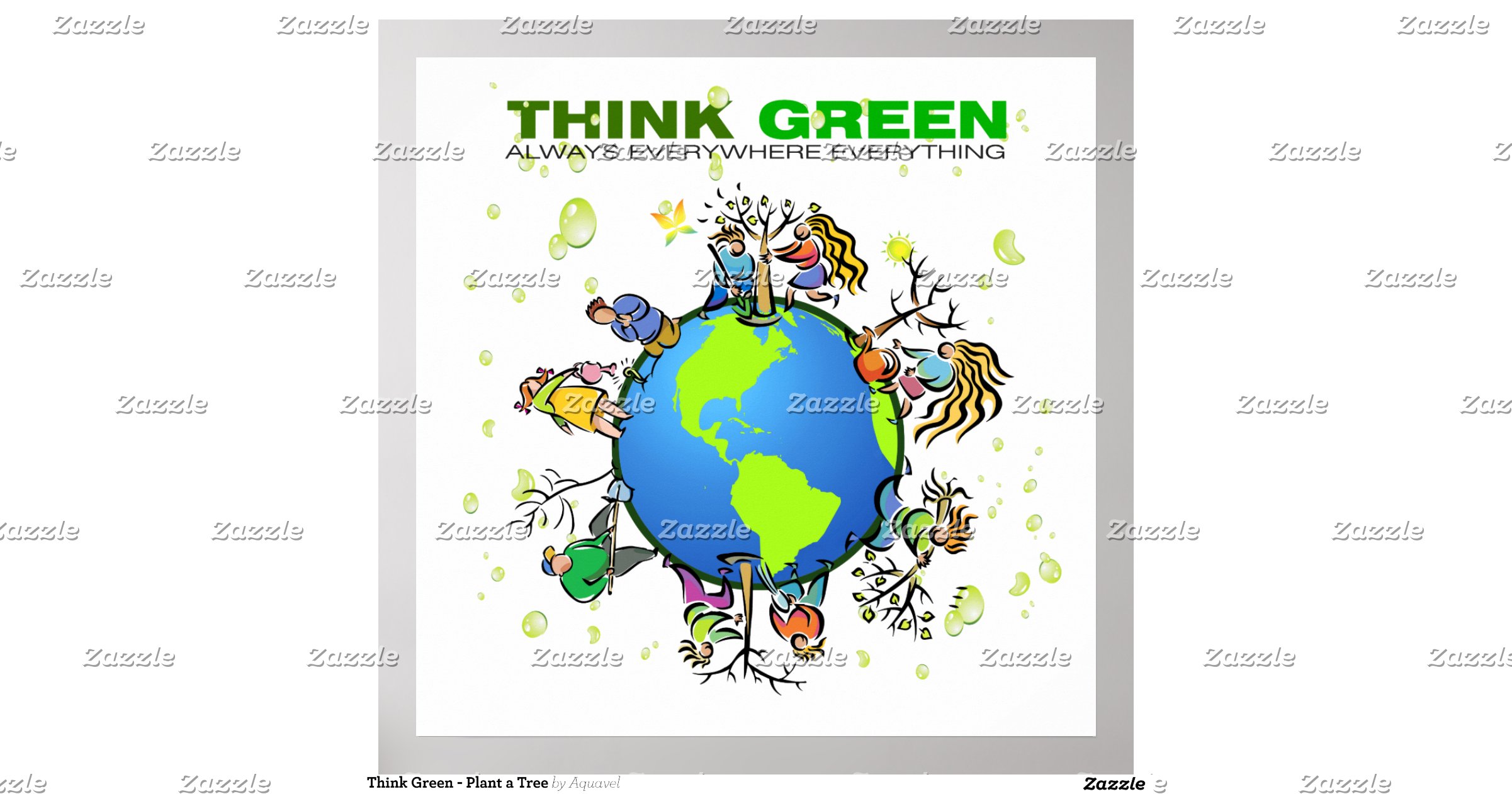 think_green_plant_a_tree_poster-r64140f5e5b7545b988104f06d2547741_w2q ...