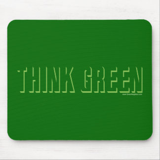 Think Green - Shadow Mouse Pad