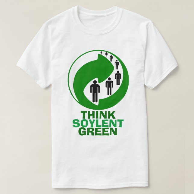 Think Green T-Shirt (Design Front)