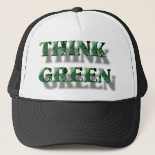 Think Green Trucker Hat