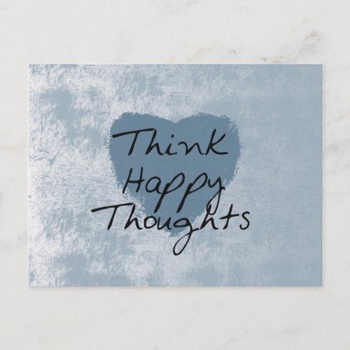 Think Happy Postcard