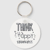 Personalised Be Silly Honest Kind Inspirational Keychain