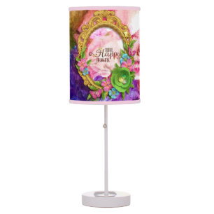 Think Happy Thoughts Lamp